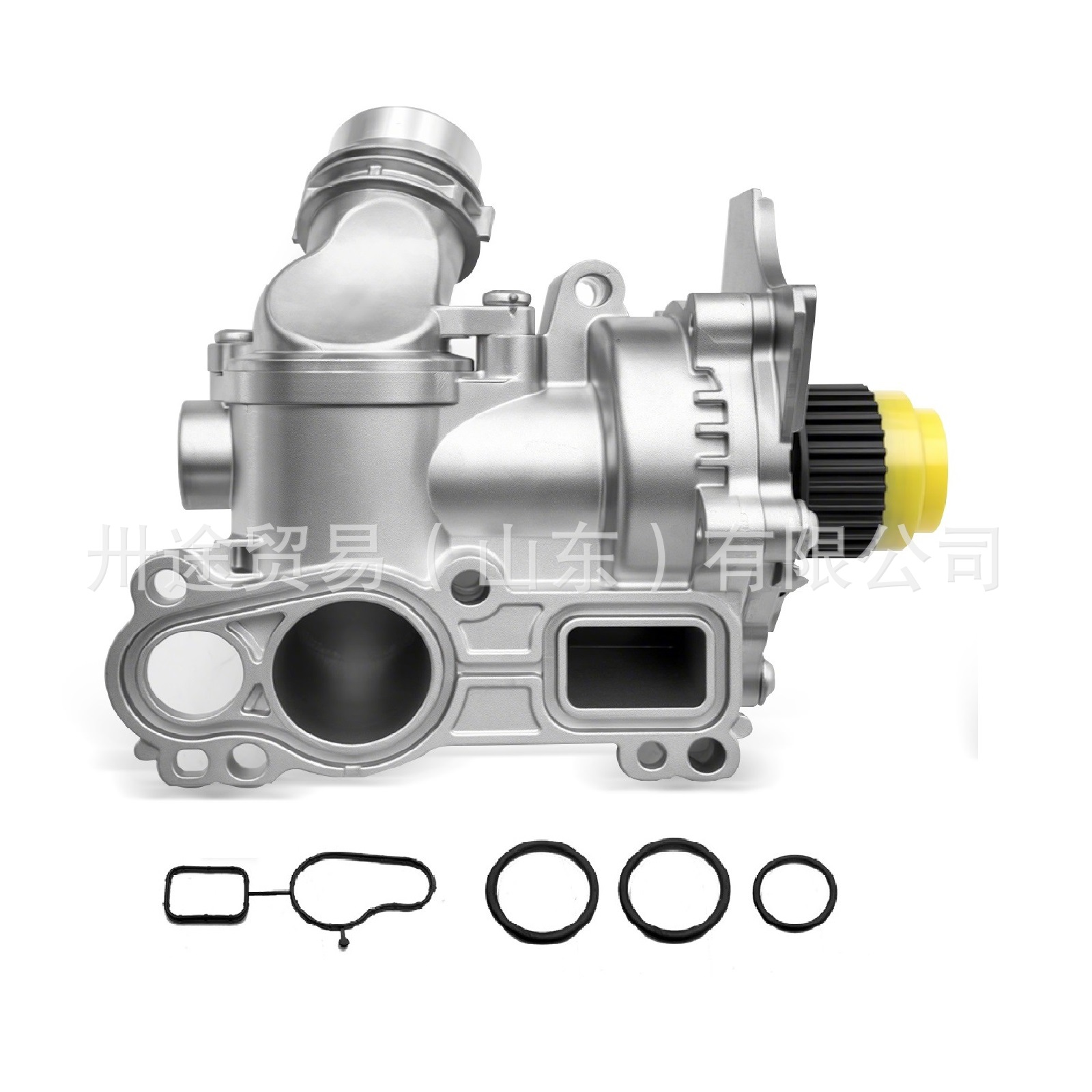 All-Aluminum Second-Generation Water Pump 06H121026Cf 06H121026Dd Suitable for Volkswagen Audi Silver Gray