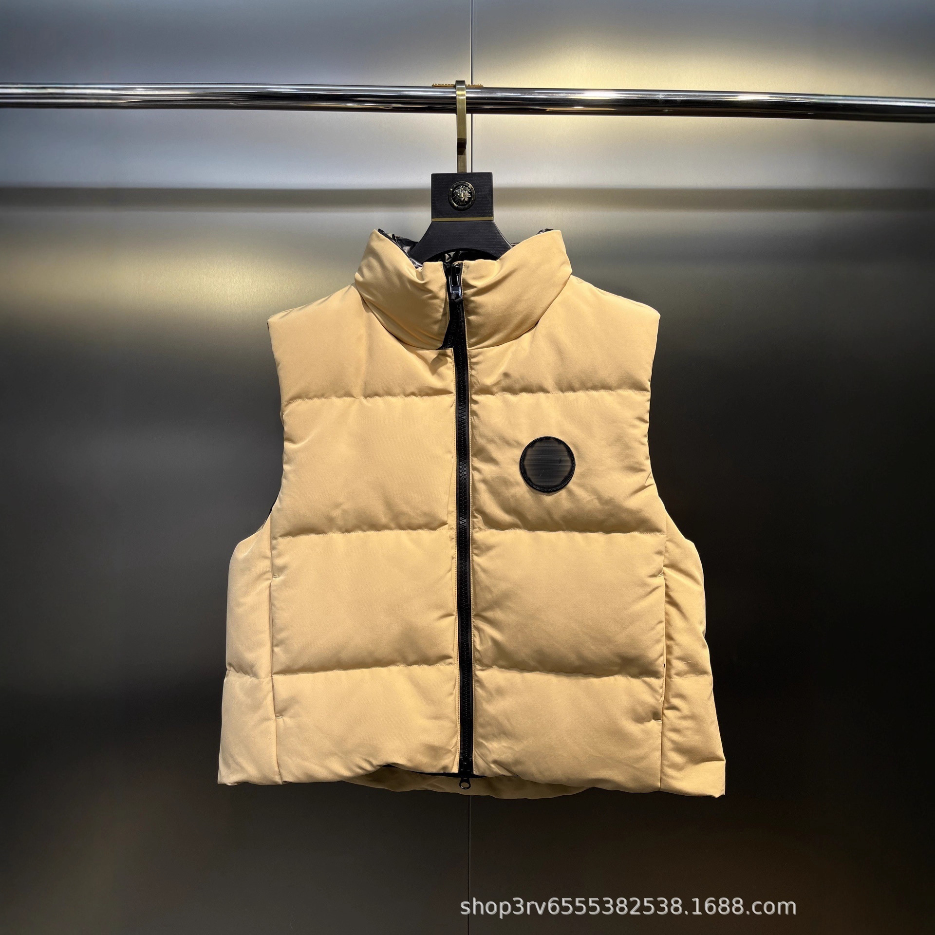 【现货代发】跨境大鹅羽绒马甲25FW新款Grandview黑标女短款2267