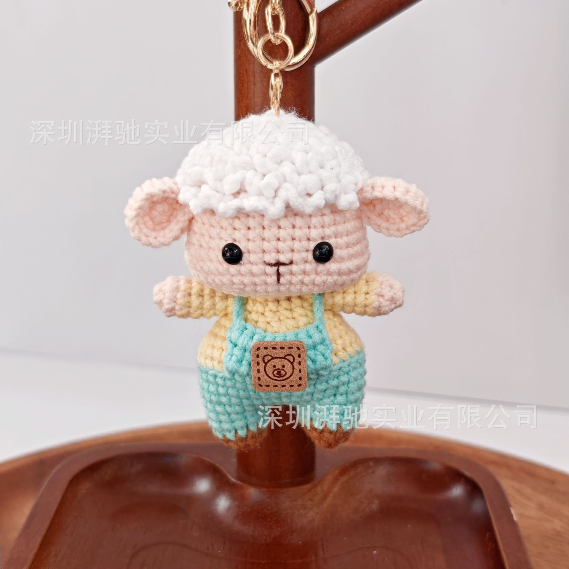 Colgantes de animales del zodiaco tejidos a mano, muñecos de lana hechos a crochet, accesorios decorativos para bolsos, regalos al por mayor y al detalle. image 22
