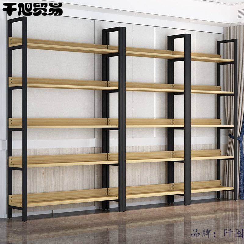 .模具货架置物架落地多层展柜陈列柜书柜书架市铁艺办公隔断速卖