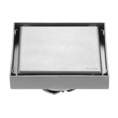 304加厚不鏽鋼地漏 酒店淋浴房隱形地漏 工程大排量藏式地漏