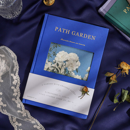 Notebook, high-looking retro literary notebook, weekly diary, hardcover, Japanese style notebook for girls