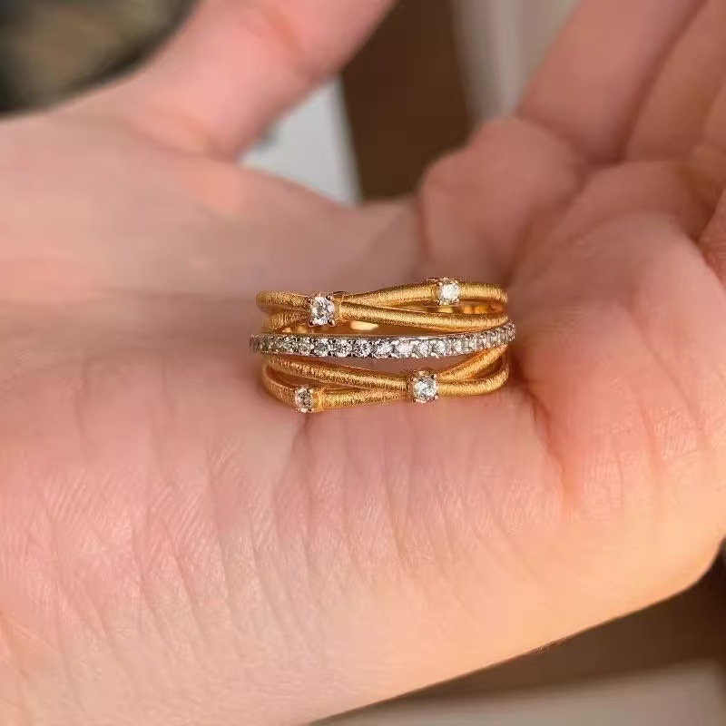 Oval Cz Engagement Ring And Stackable Ring Set In Sterling Silver_voghion.com