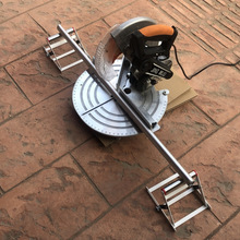 切割机托料架长料支撑架升降可调款滚轮支架可调尺寸201不锈钢架