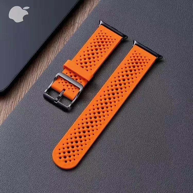 Huawei 社 gt4 時計ストラップ通気性穴 gt5/watch4 夏シリコンバックル gt2/3 グローリーマジックに適しています|undefined