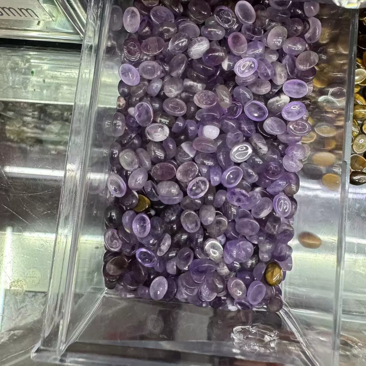 Organic gemstone for ring, accessories, 6x, x8, DIY