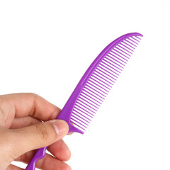 Handheld Ripple Comb Makeup Artist Styling Hook Hair Point Tail Comb Flat Iron Hair Styling Brush Crescent Hair Tool