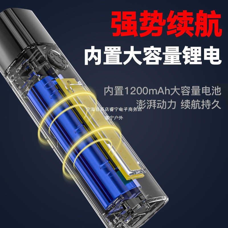 handheld travel plastic small flashlight