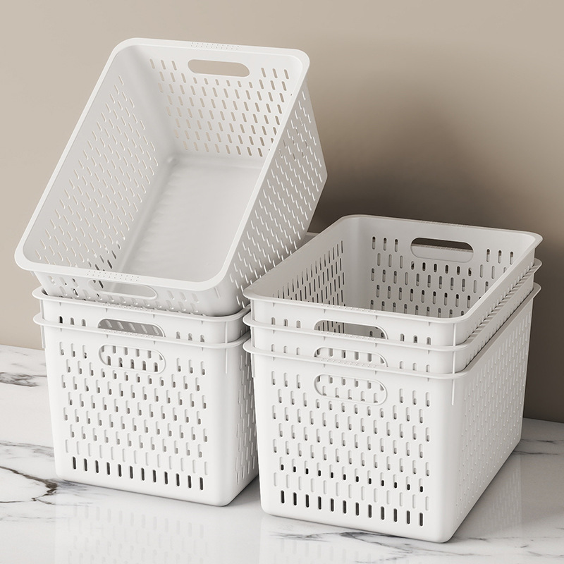 Plastic Storage Basket Storage Box Desktop Sundries Storage Box Snack Toy Storage Plastic Storage Basket Organize Box Plastic Storage Basket Storage Box Desktop Sundries Storage Box Snack Toy Storage Plastic Storage Basket Organize Box