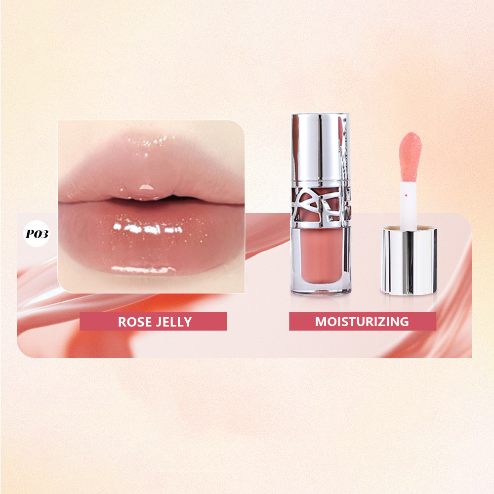 Transfronterizo PAGE VINE hidratante brillante brillante miel labial flácida labios blanqueadores con maquillaje de agua de espejo labial congelado comercio exterior