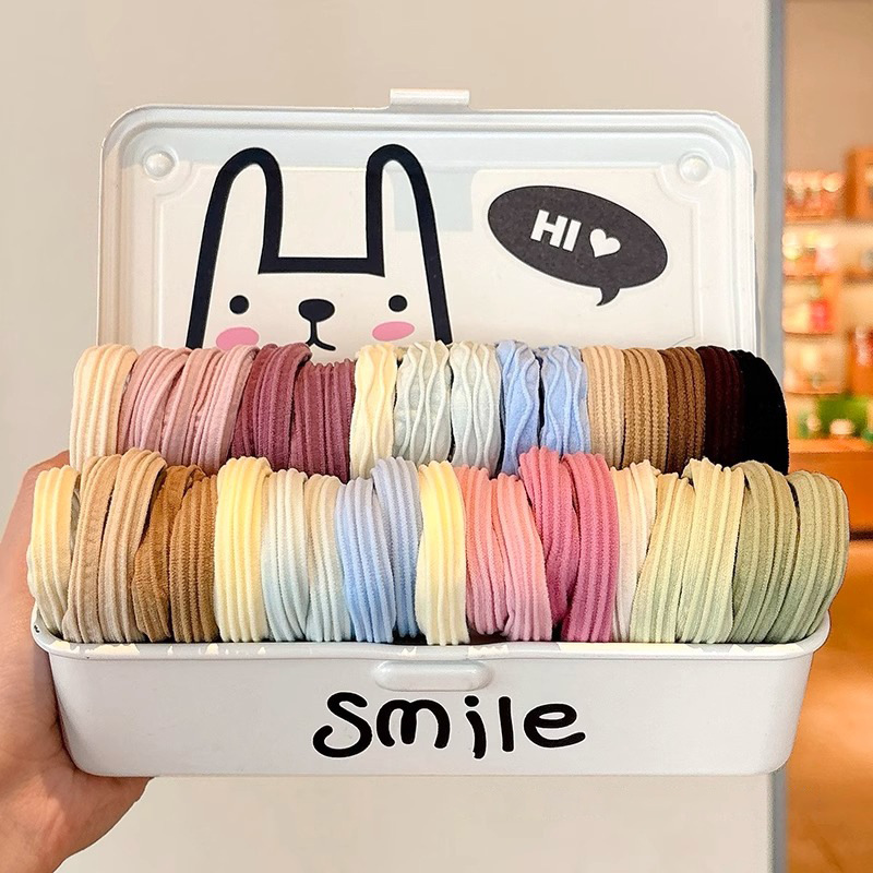 Cuerda para el cabello con ataduras de alta calidad Cuerda para el cabello de niña linda para la niña Cuerda para el cabello de alta elasticidad y durabilidad