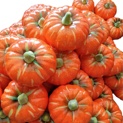 Simulated Fruits (130/160/200) Pumpkin Red, Green, Yellow Farmhouse Style Handcrafted Factory Direct Sale