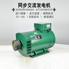 STC-50kw ディーゼル発電機 30kw ブラシ同期 AC 三相 380v 電気ボール ダブルベアリング 8~75kw
