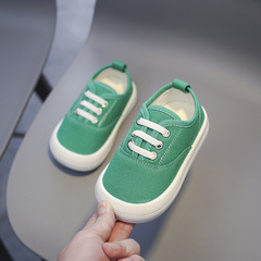 Korean Children's Canvas Shoes 2022 Autumn New Boys' Skate Shoes Soft Girls' Canvas Shoes Fashion Baby Indoor Shoes Trendy