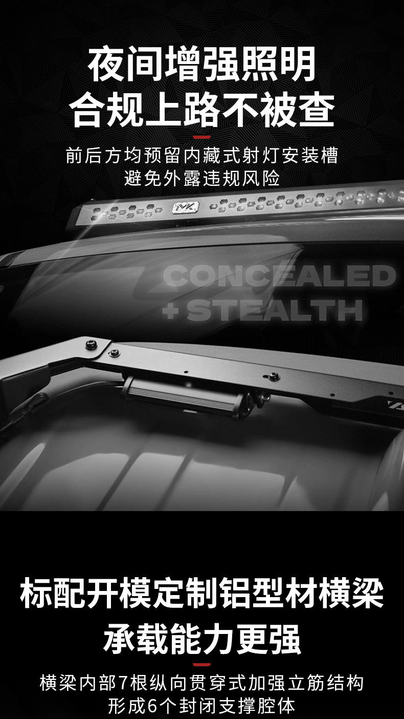 Tank 300Mk American Car Optimus Prime Luggage Rack Roof Platform Ladder Modified Luggage Rack Frame Tank Special Accessories