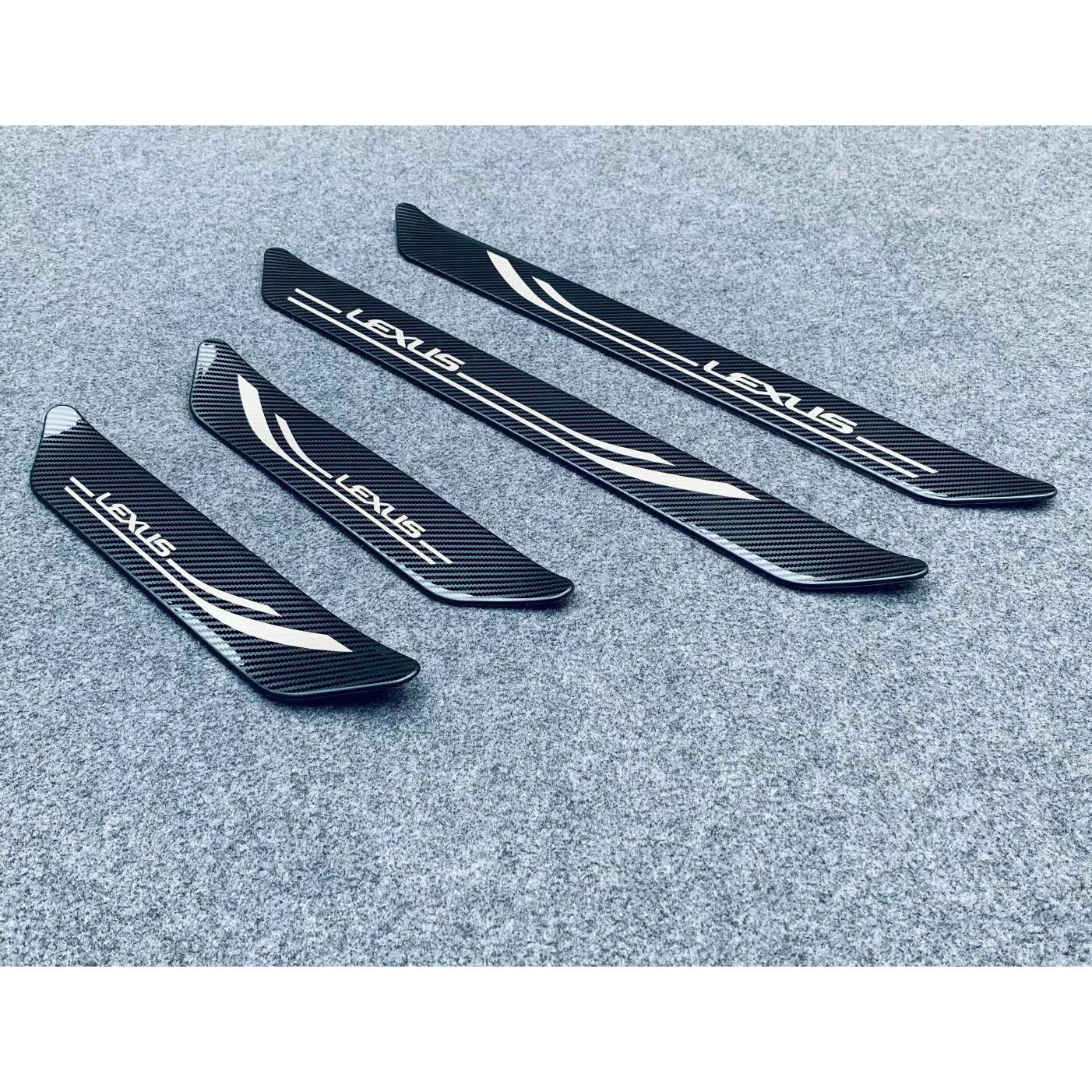 Suitable for 22 Models of Lexus Nx, Interior and Exterior Door Sill Strips, Car Decorative Sequins, Modification Accessories
