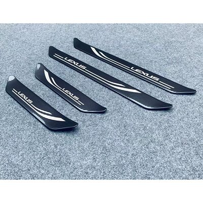 Strips, Car Decorative Sequins, Modification — Other Automotive Exterior Supplies - outer-sill-bar-lexus-carbon-fiber-pattern