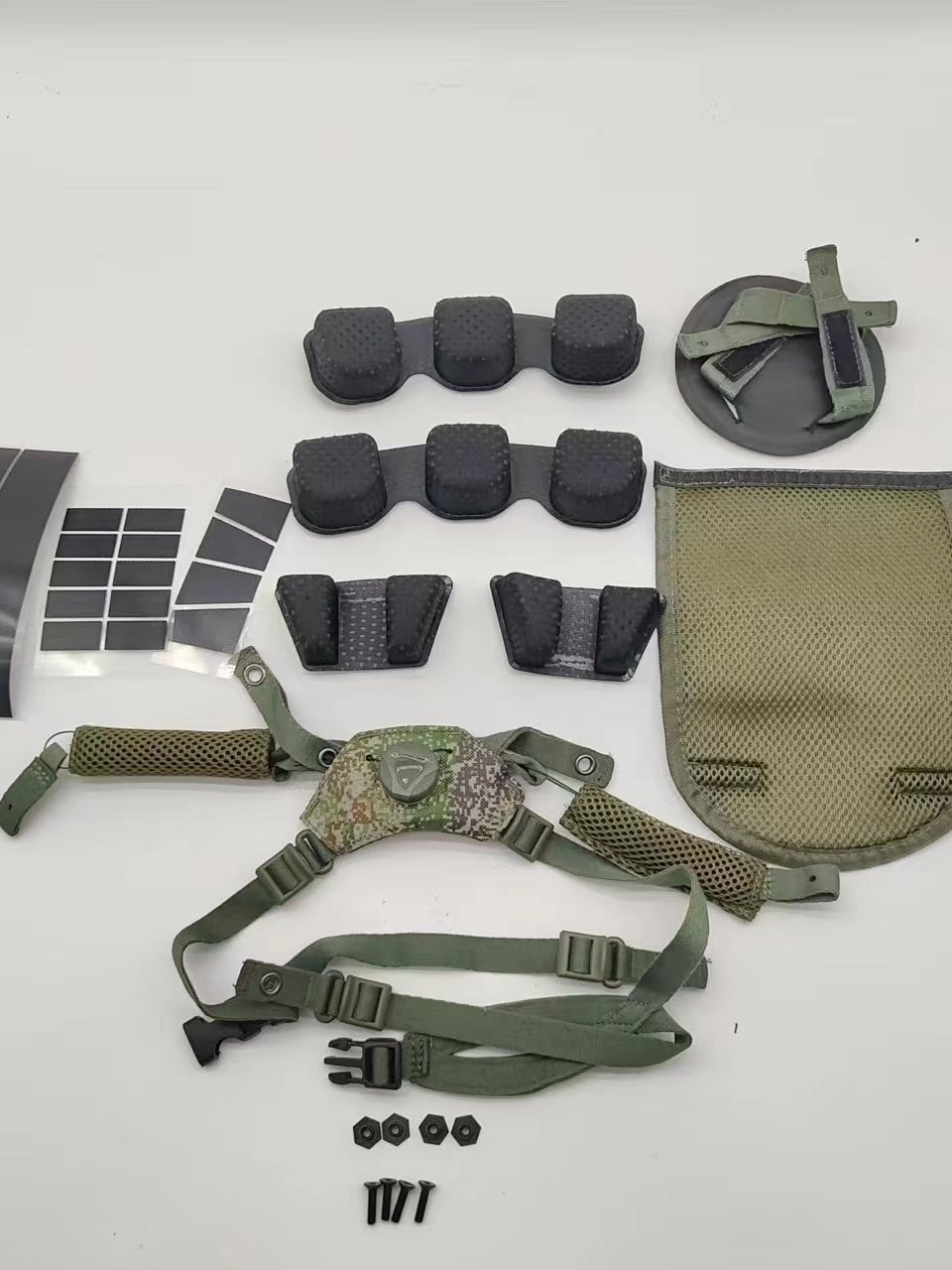 New 19 tactical helmet suspension system