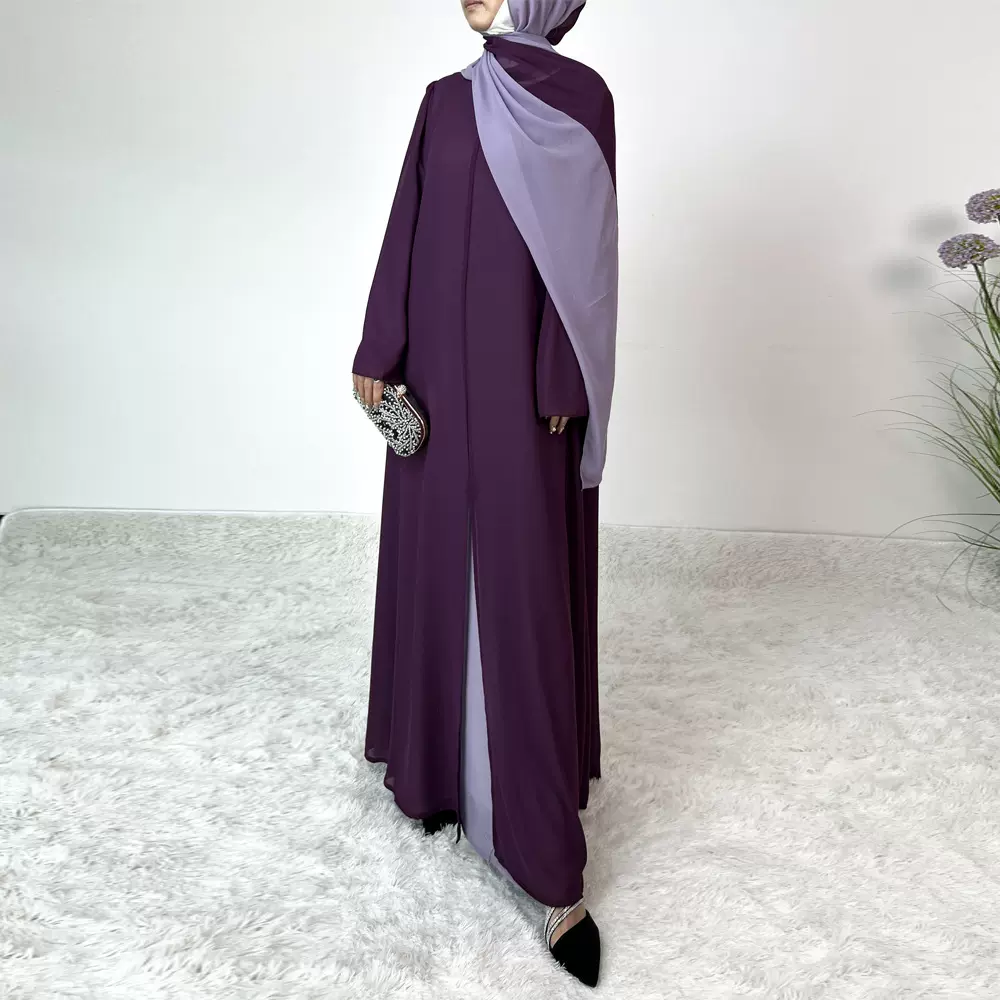 2024新款时尚宽松大摆长款连衣裙长裙民族服装阿拉伯长袍4622