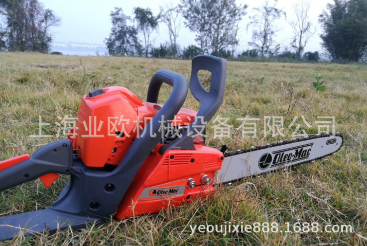 意大利欧玛GS410CX汽油锯 手持式修枝伐木锯 园林油锯