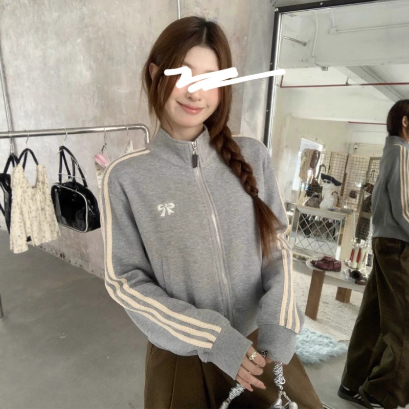 短款棒球服外套女2025秋冬新款小个子爆款休闲百搭夹克开衫上衣潮|undefined