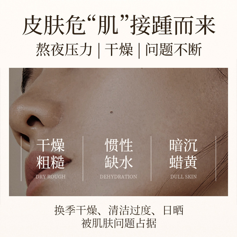 芙诗婷黄芪保湿紧肤涂抹面膜补水提亮淡化细纹皮肤暗黄干厂家代发|undefined