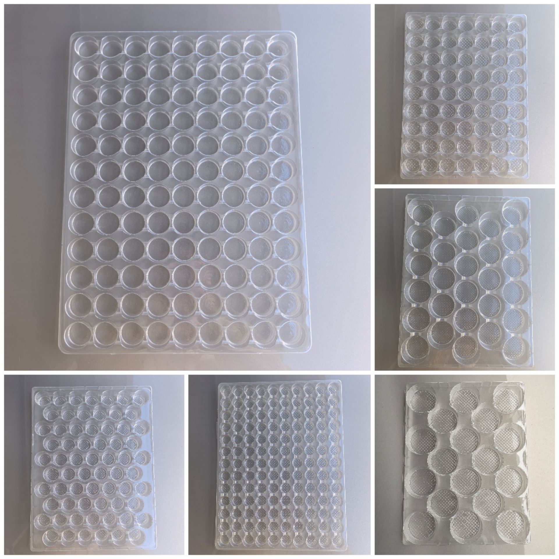 多款厂家现货透明圆形格圆孔吸塑电子五金电子汽车零件吸塑盒其他