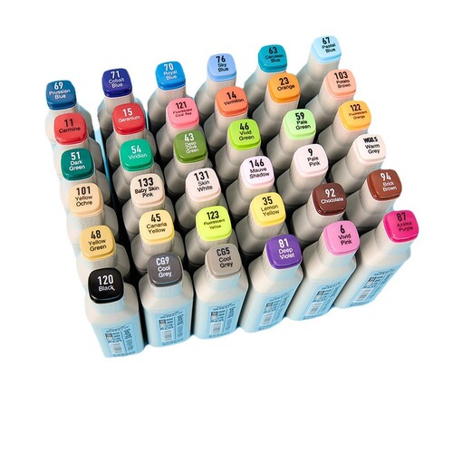 Master marker pen universal refill ink touch refill ink 168 colors 48 colors refill liquid refill set
