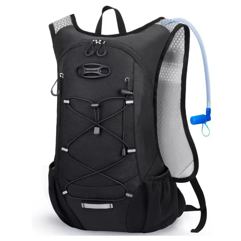 现货跨境新款骑行背包男女自行车越野双肩头盔包轻户外徒步登山包