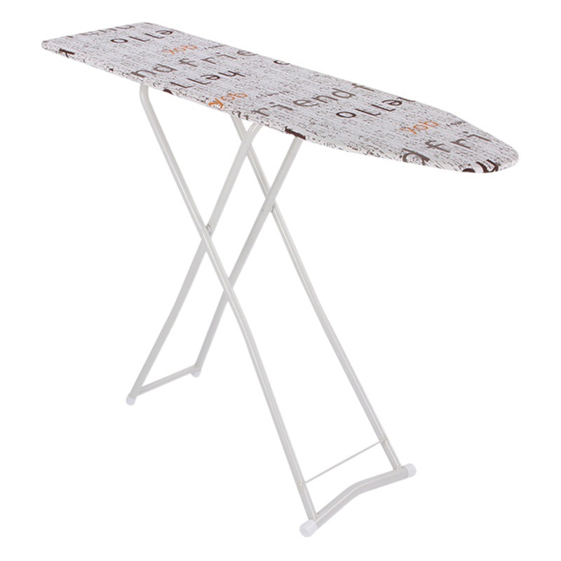 Los fabricantes suministran tablero de planchar plegable para el hogar tablero de hierro alargado grande tablero de hierro estable al por mayor entrega de una pieza