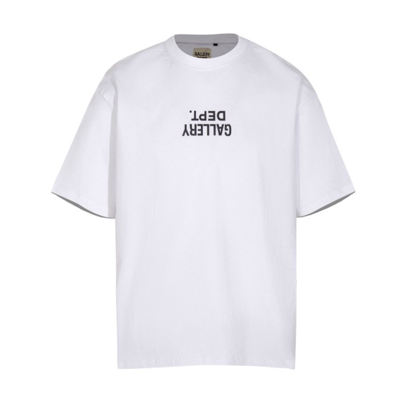 Camiseta de manga corta con estampado Gallery Dept de marca de moda para hombres y mujeres