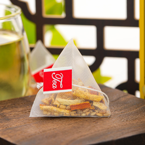 Chunzitang tangerine peel and ginger rice tea 160g tangerine peel and ginger brown rice tea non-oil ginger fried rice tea triangular bag flower tea