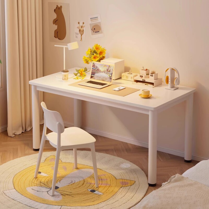 Computer Desk, Home E-Sports Table and Chair, Bedroom Simple Desk, Study Table, Desktop Desk, Rectangular Writing Table