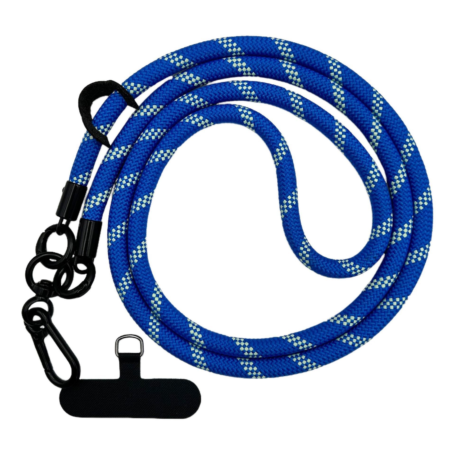 【21#색상] 120cm 조절 불가 휴대폰 끈 + 프리 클립