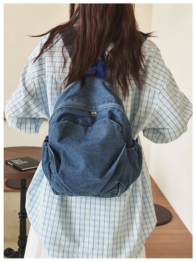 Solid Color Casual Daily Women's Backpack display picture 1