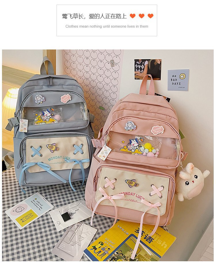 Wholesale Candy Color Rabbit Pendant Backpack Nihaojewelry display picture 26