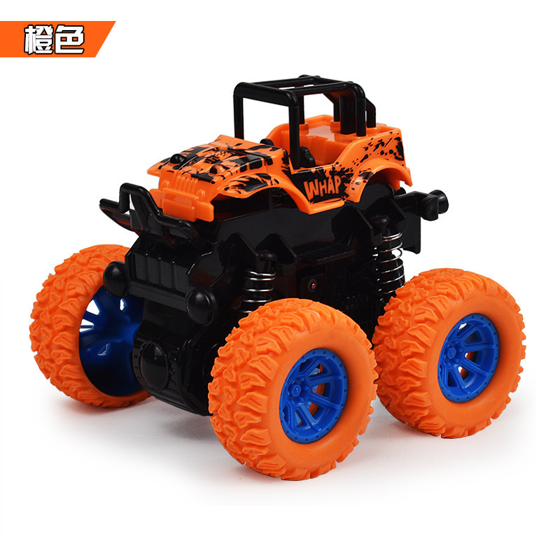 Vehículo todoterreno con tracción en las cuatro ruedas transfronterizo coche de juguete para niños doble inercia simulación de rotación de 360 grados Stunt car Stunt venta al por mayor