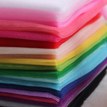 40D30A底涤纶六角网蚊帐婚纱蓬蓬裙网纱软网布防虫网童装网布批发