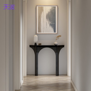 Rtd Italian-style Entrance Cabinet Acrylic Shelf Entrance Table Corridor End Decorative Cabinet Modern Jane