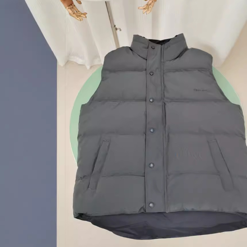 Goose Down Jacket Black Label Freestyle 남녀 커플 캐나다 동일 조끼 국경