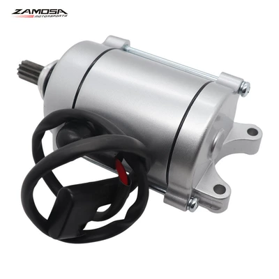 CG200 Air-cooled 11T is suitable for Zongshen CG250 CG 200 250 tricycle starter motor accessories (Starter and accessories)