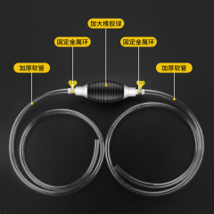 Car manual oil siphon oil suction portable tank oil extractor truck urea oil siphon water suction magic tool