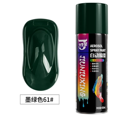 self-spray paint large capacity wholesale Avtomobil boyası - dark-green-450mlbottle-spray-paint
