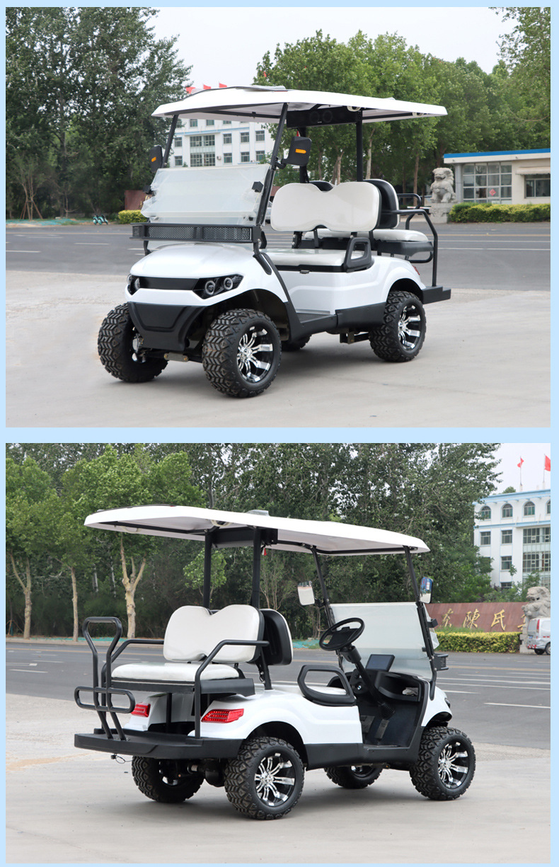 Dewu Junheng Electric Sightseeing Car, Golf Cart, Real Estate Viewing Reception Vehicle, Off-Road Shuttle Bus, Community Golf Cart