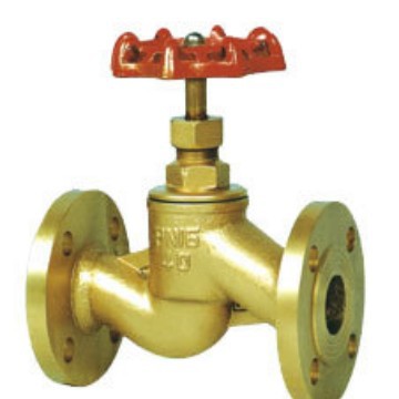 供应J45W法兰式黄铜截止阀