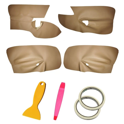 Gray, and Beige, Car Interior Modification – Sürətlər qutusu və əl tormozu başlıqları
