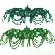 Three-dimensional lace multi-color handmade beaded accessories handmade DIY wedding dress decoration round fan tassel three-dimensional lace