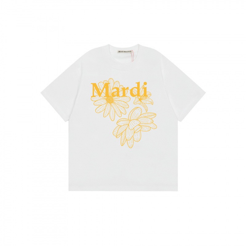 【カウンター品質】韓国マルディトレンドブランド半袖Tシャツリトルデイジードーマンプリントラウンドネックピュアコットンクロスボーダー|undefined