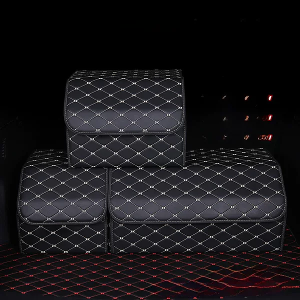 Car Storage Box, Car Trunk Organizer, Storage Box, Foldable Box, Multi-Functional Car Interior Supplies