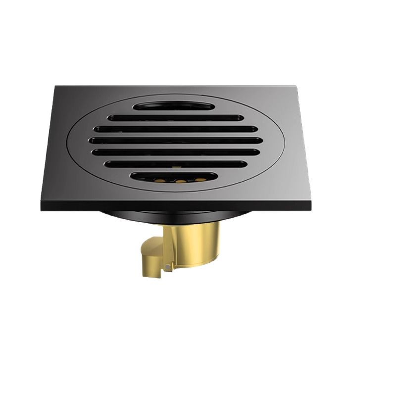 Desagüe de piso desodorante de acero inoxidable 304 baño baño baño a prueba de insectos universal núcleo de fuga de tierra de cobre de gran desplazamiento